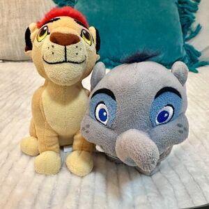 Disney Lion King Lion Guard Kion and Mtoto Plush